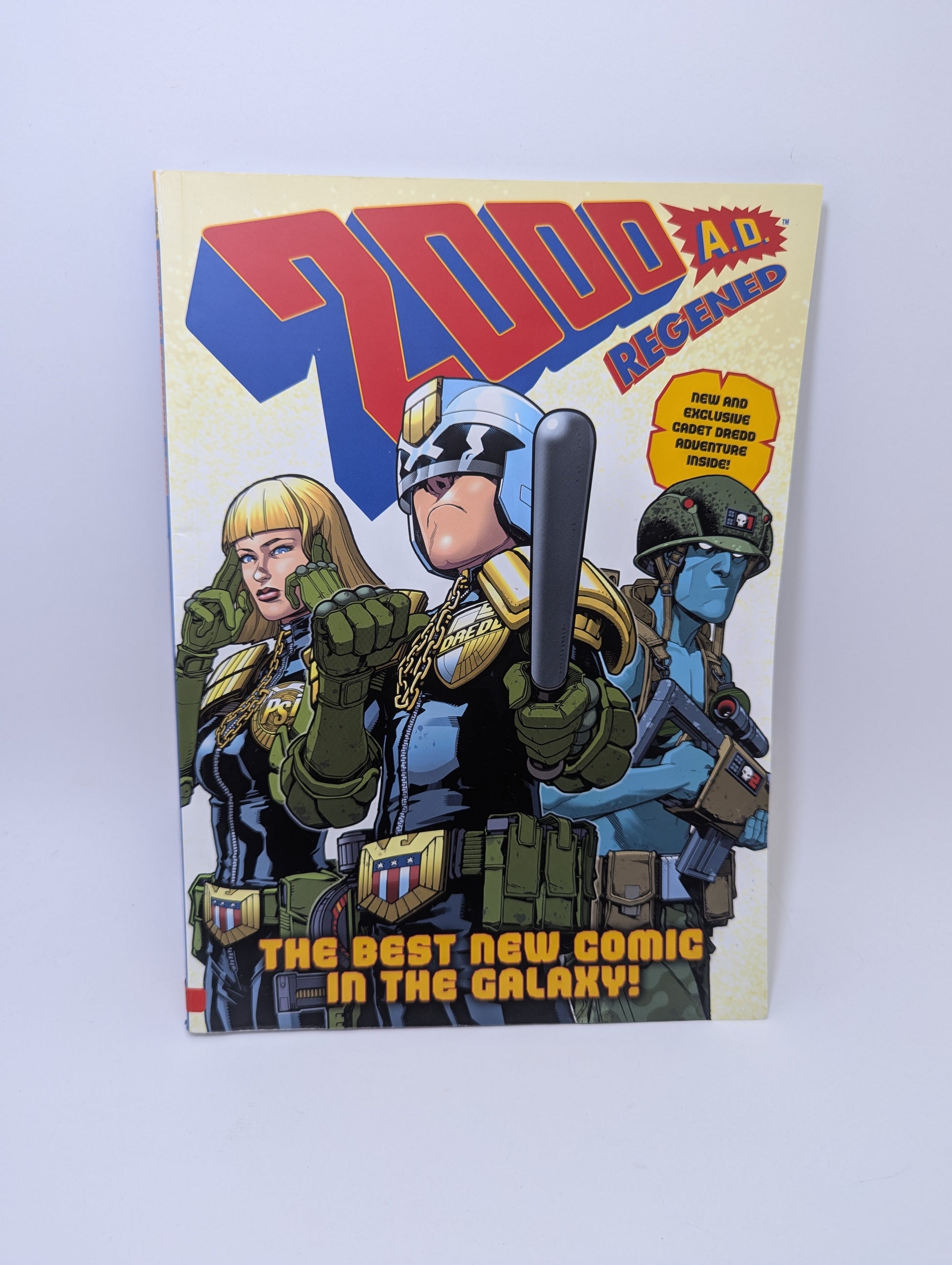  „2000 AD Regened – One“ – Grafinė novelė anglų kalba