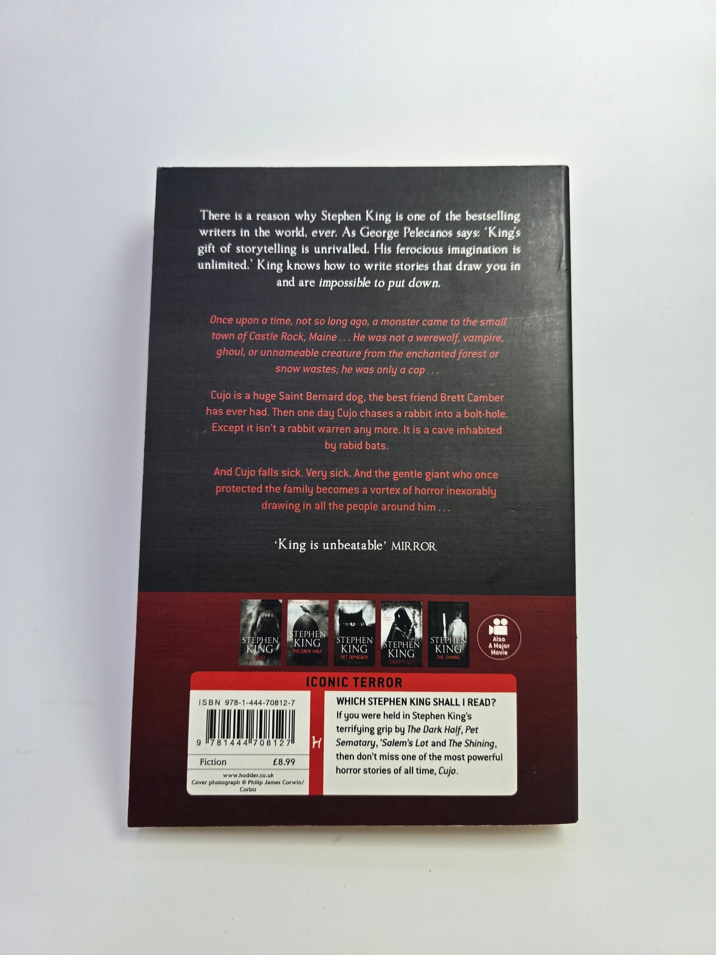 Stephen King: Cujo – Knyga (anglų kalba)