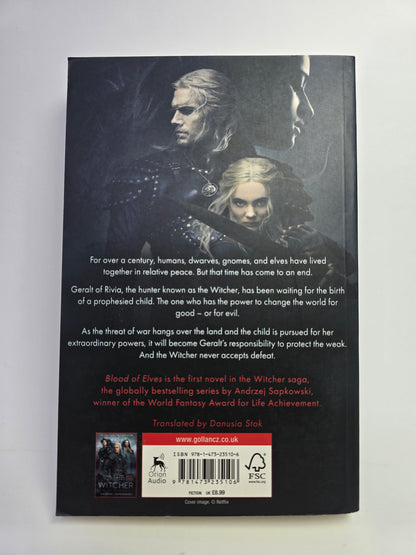 The Witcher: Blood of Elves – Knyga (anglų kalba)