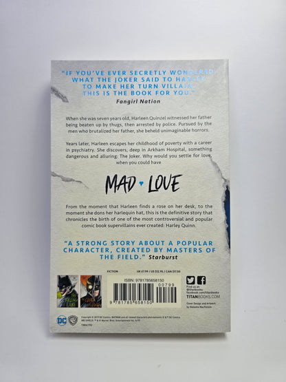 Harley Quinn: Mad Love – Knyga (anglų kalba)