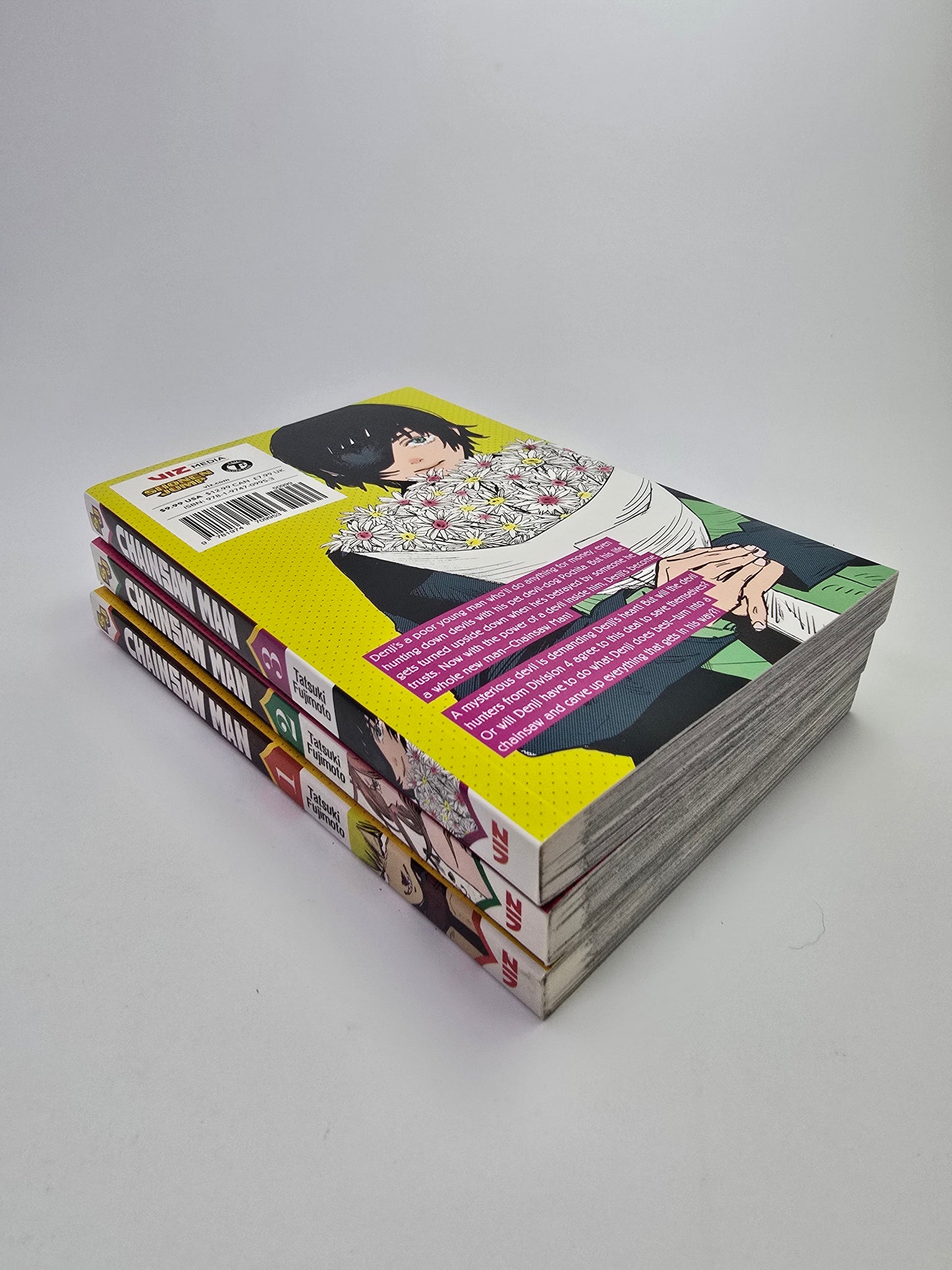 Chainsaw Man, Vol. 1-3 – Manga (anglų kalba)