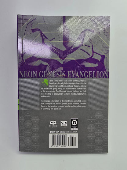 Neon Genesis Evangelion 3-In-1 Edition, Vol. 1 – Manga (anglų kalba)