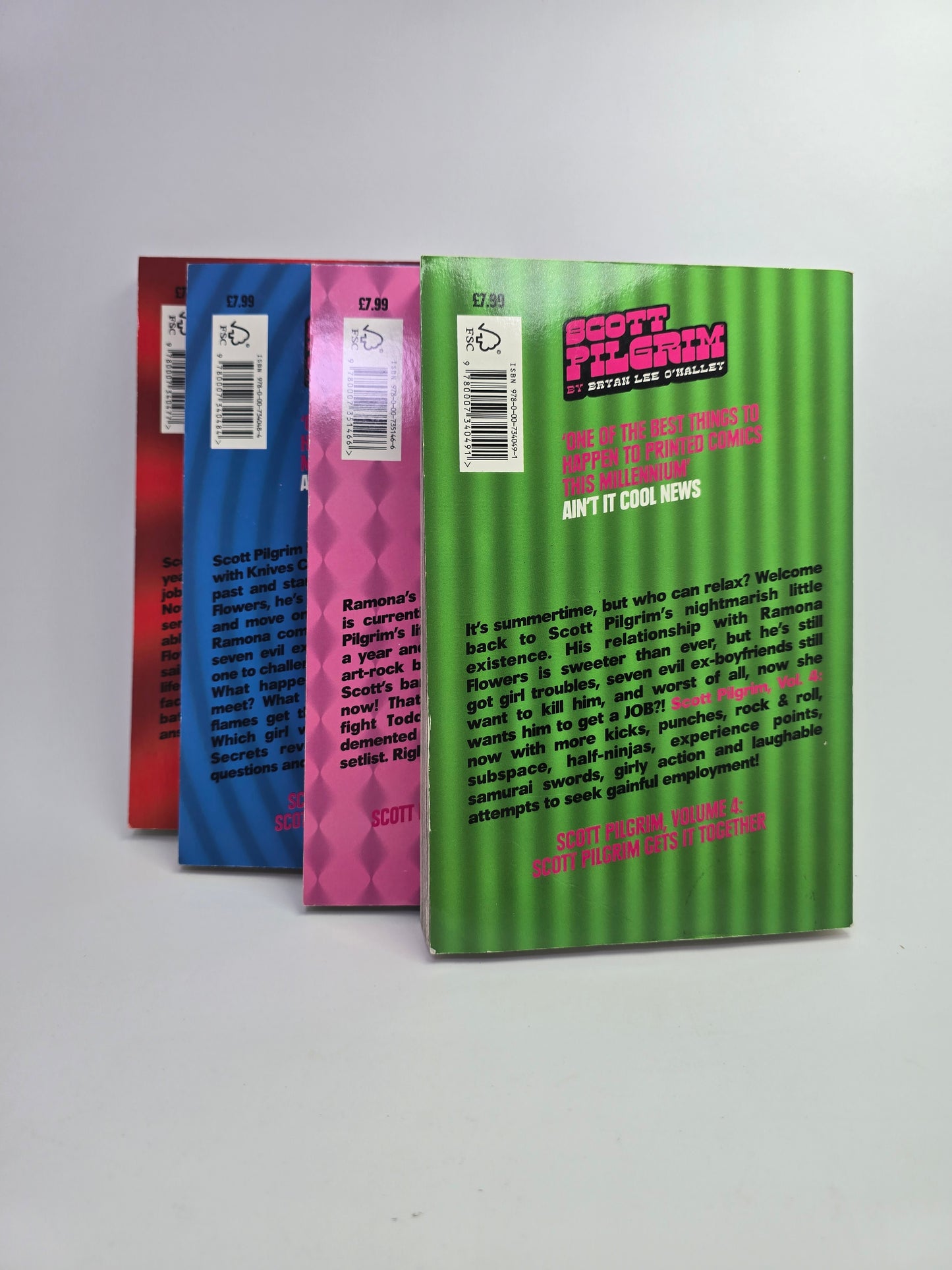 Scott Pilgrim, Vol. 1-4 – Grafinė novelė (anglų kalba)