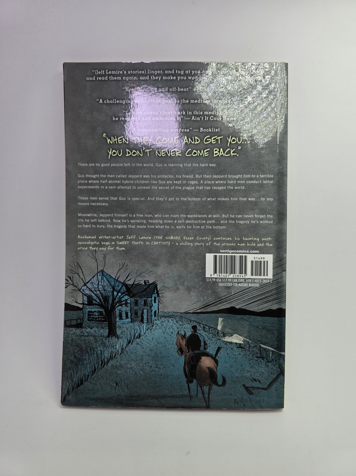 Sweet Tooth: In Captivity – Grafinė novelė (anglų kalba)