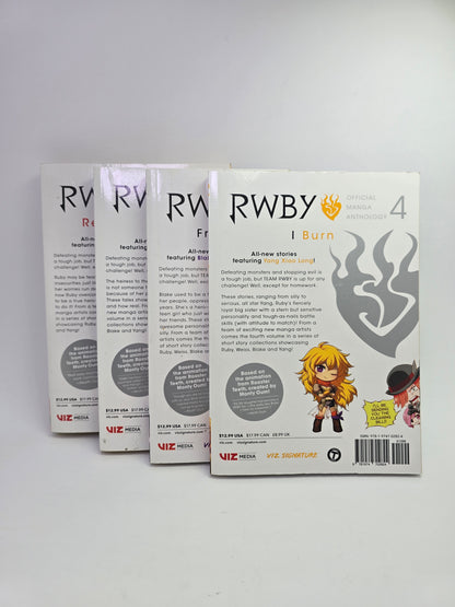 RWBY: Official Manga Anthology, Vol. 1-4 – Manga (anglų kalba)