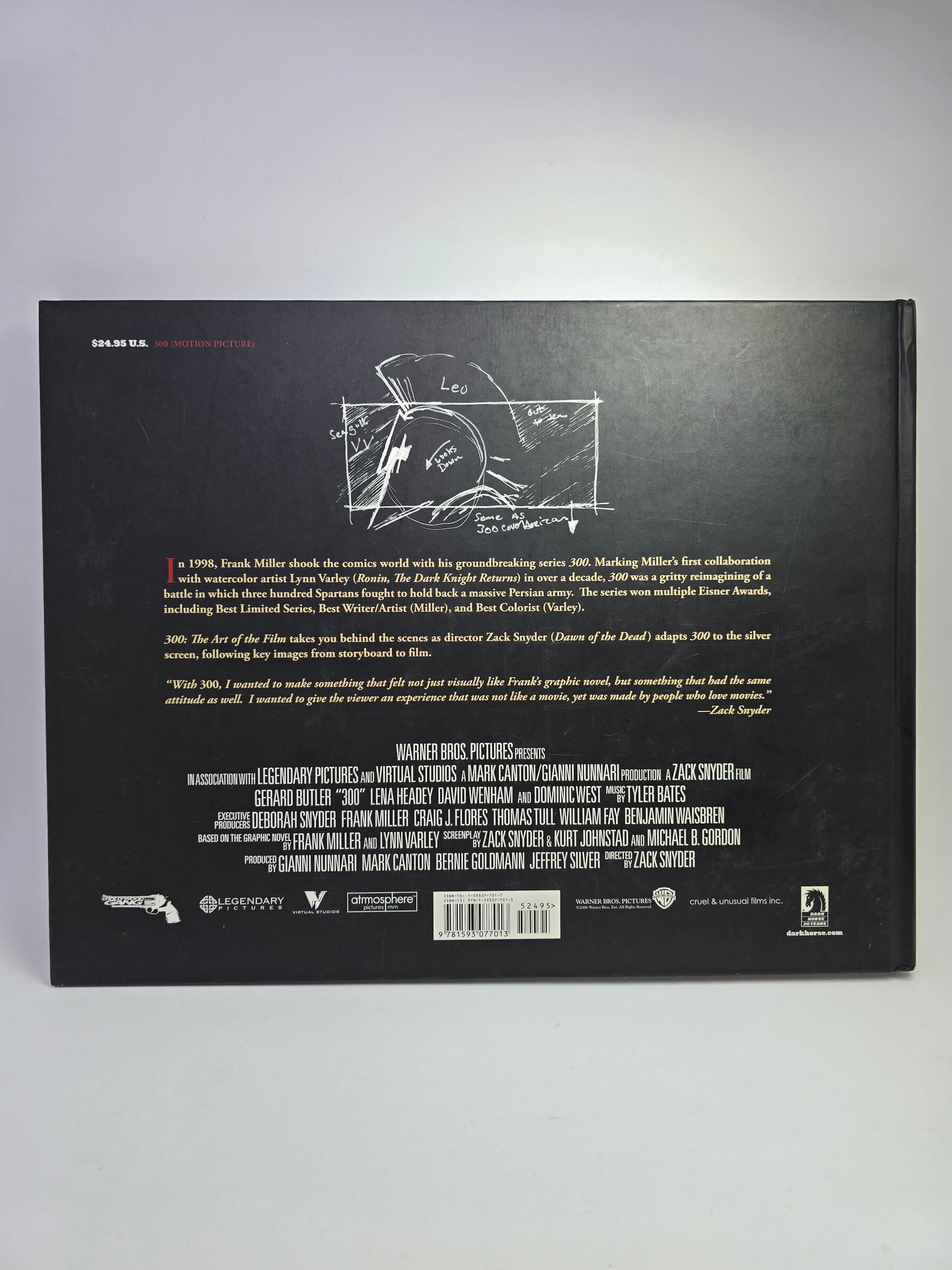 300: The Art of the Film – Meno Knyga