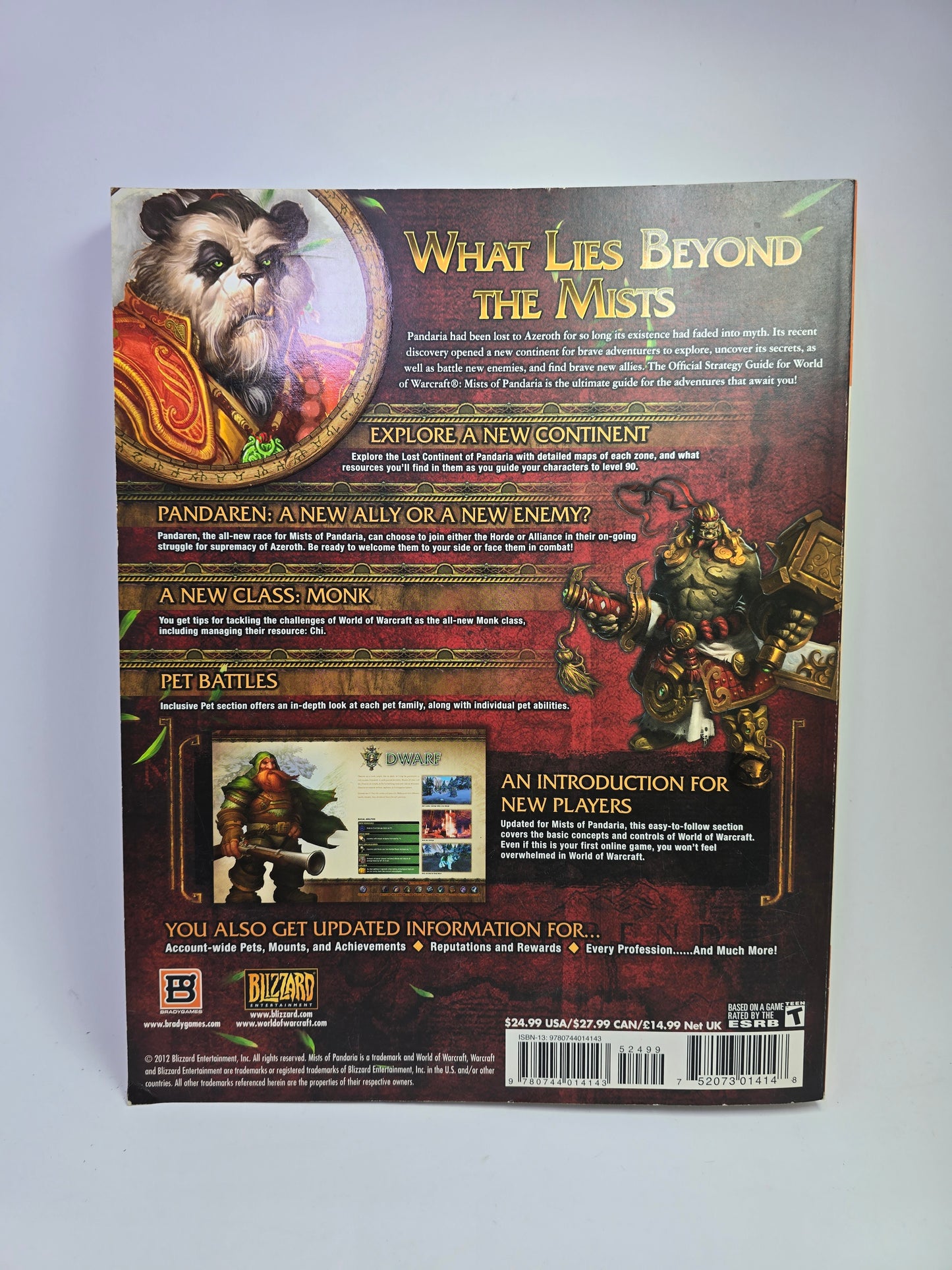 World of Warcraft Mists of Pandaria Signature Series Guide – Knyga