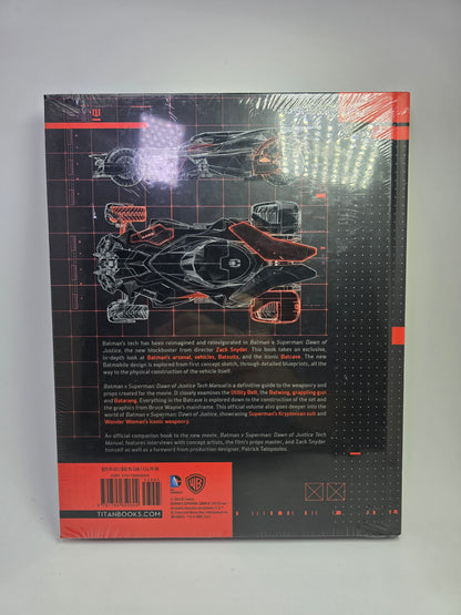 Batman v Superman: Dawn Of Justice: Tech Manual – Knyga