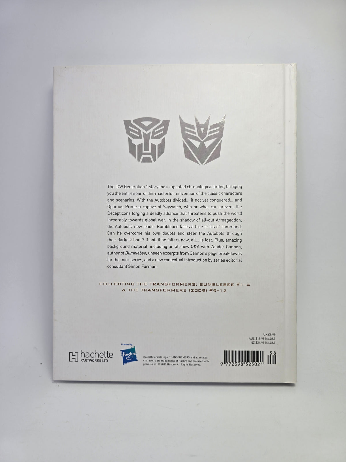 Transformers G1: International Incident – Grafinė novelė