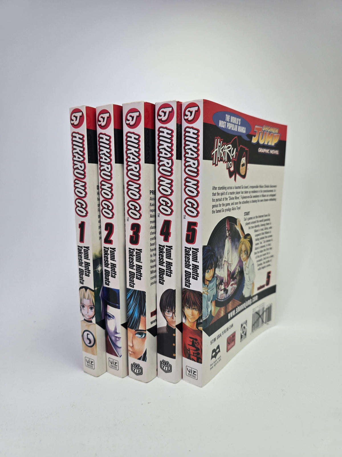 Hikaru No Go, Vol. 1-5 – Manga