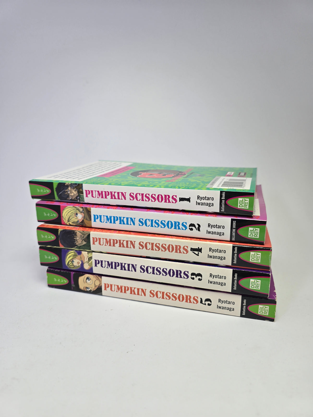 Pumpkin Scissors, Vol. 1-5 – Manga