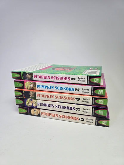 Pumpkin Scissors, Vol. 1-5 – Manga