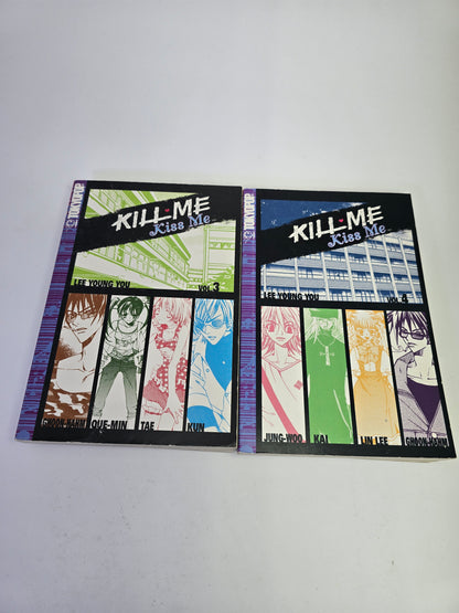Kill Me, Kiss Me, Vol. 1-5 – Manga
