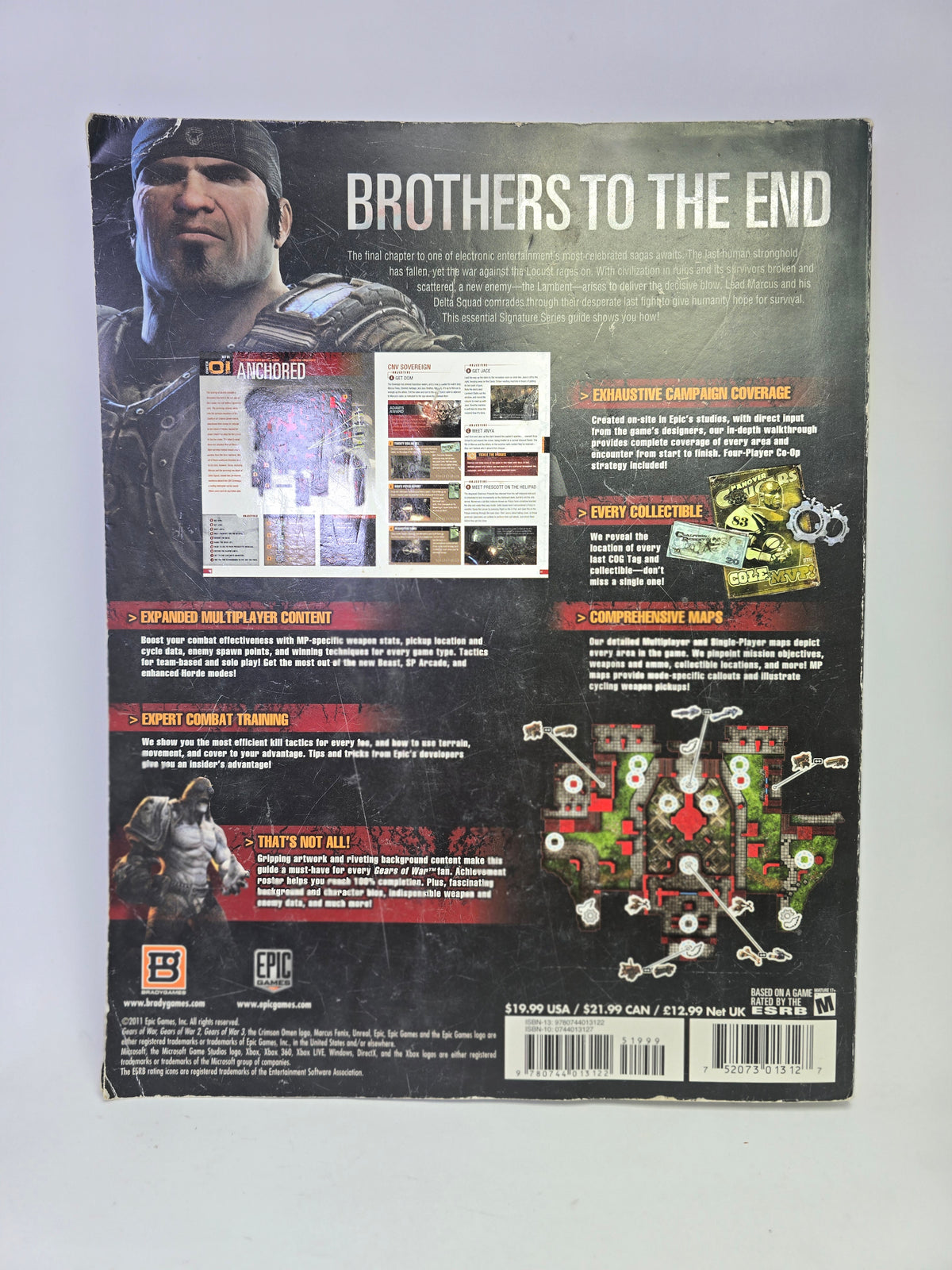 Gears of War 3 Official Guide Brady Games – Žaidimo gidas