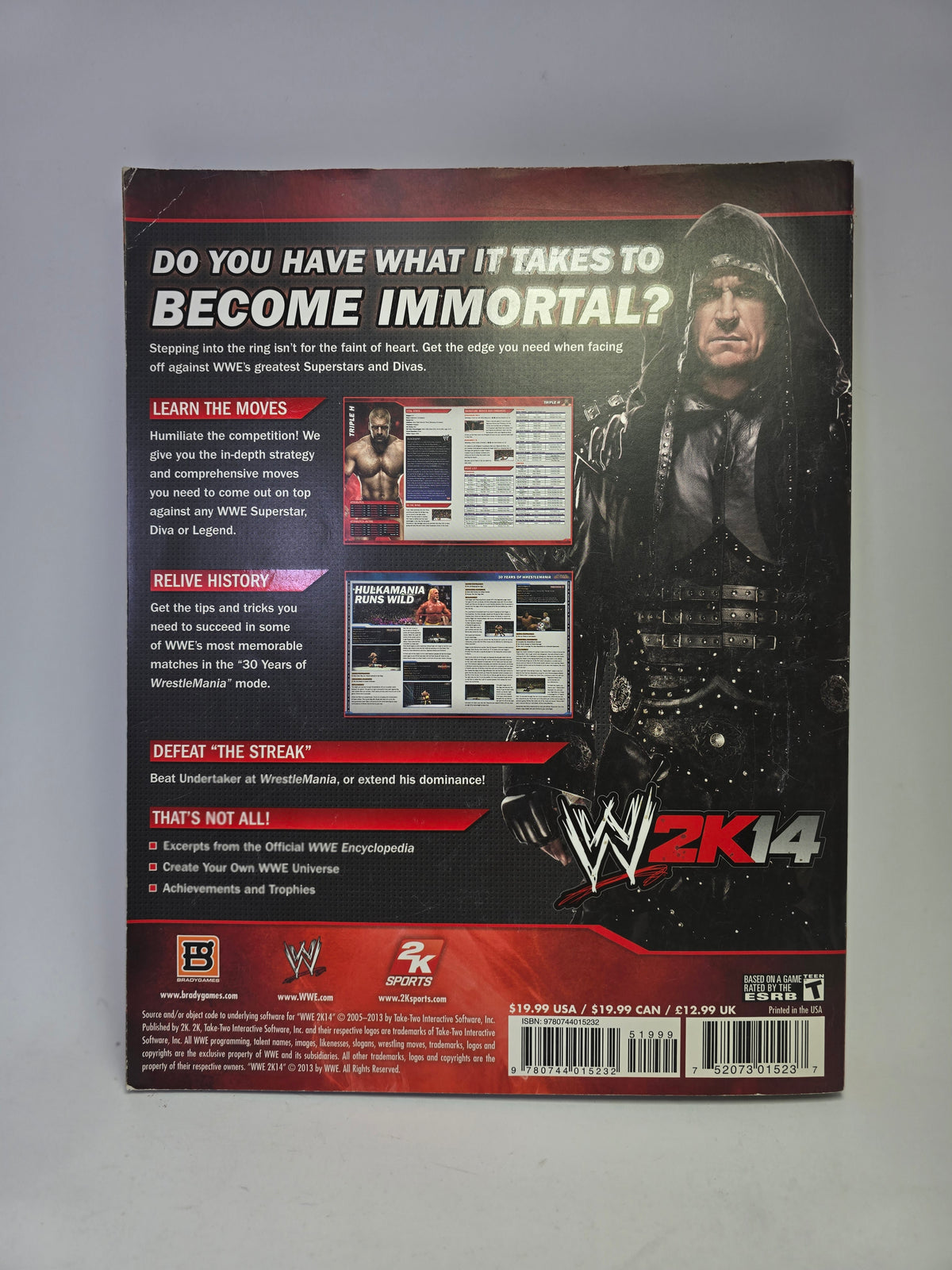 WWE 2K14 Signature Series Strategy Guide – Žaidimo gidas