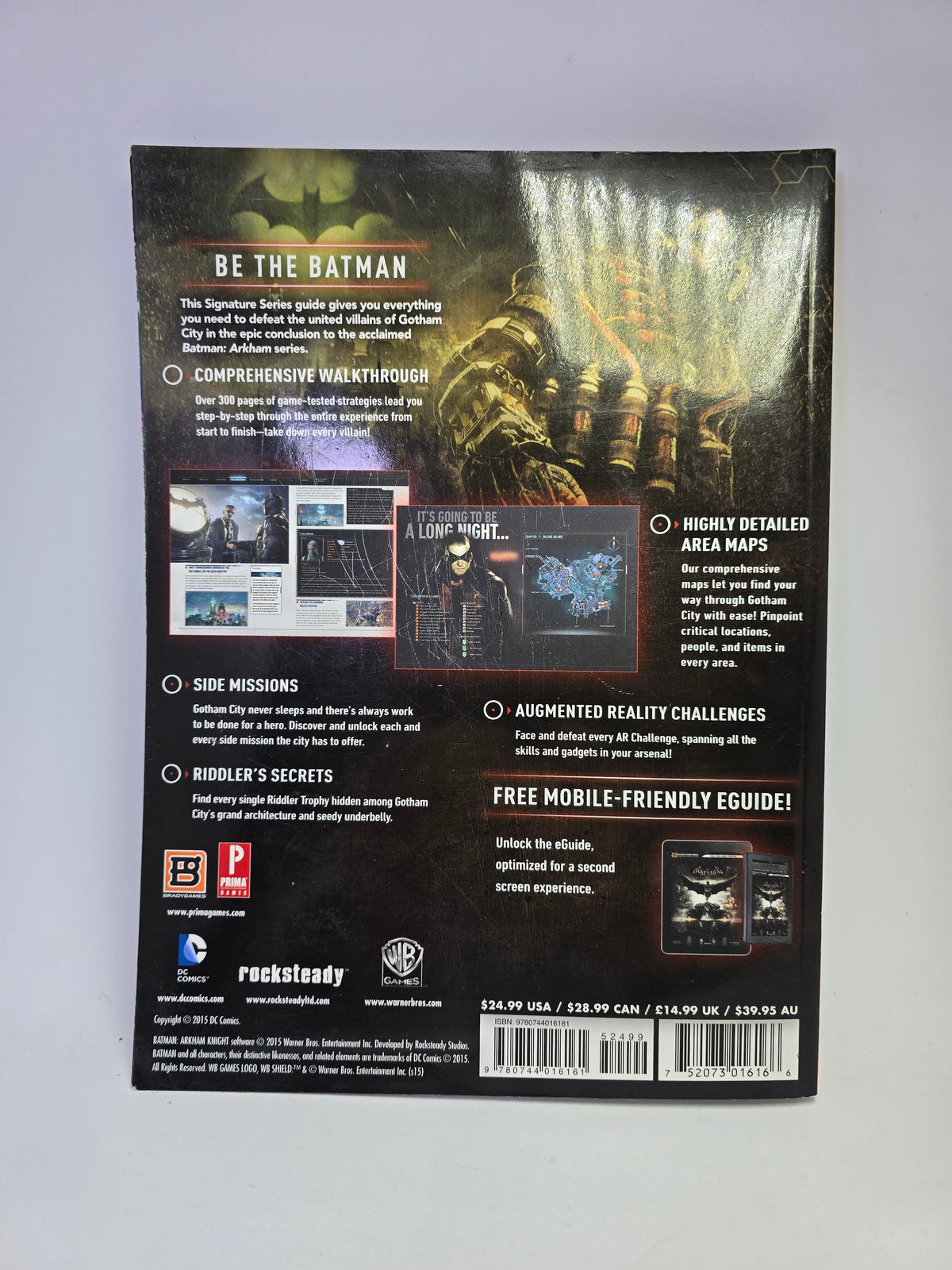 Batman: Arkham Knight Signature Series – Žaidimo gidas