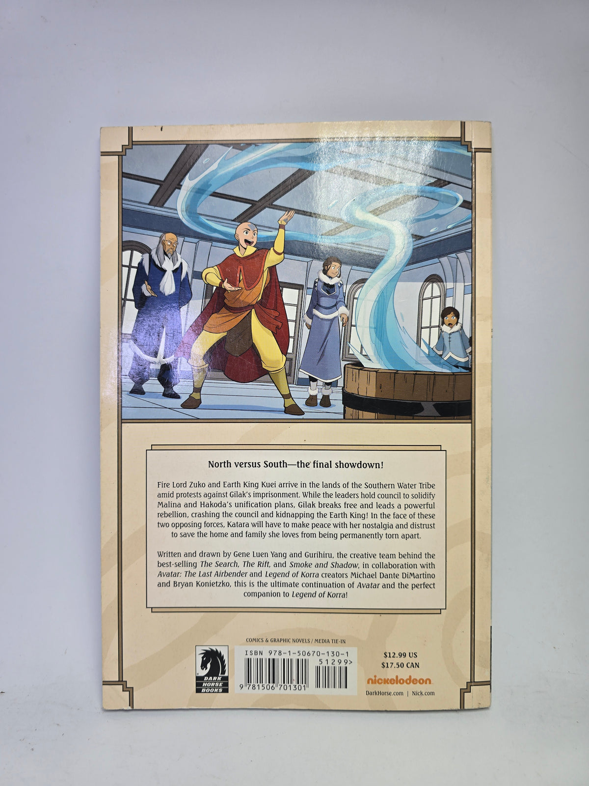 Avatar: The Last Airbender – North and South Part Three – Grafinė novelė