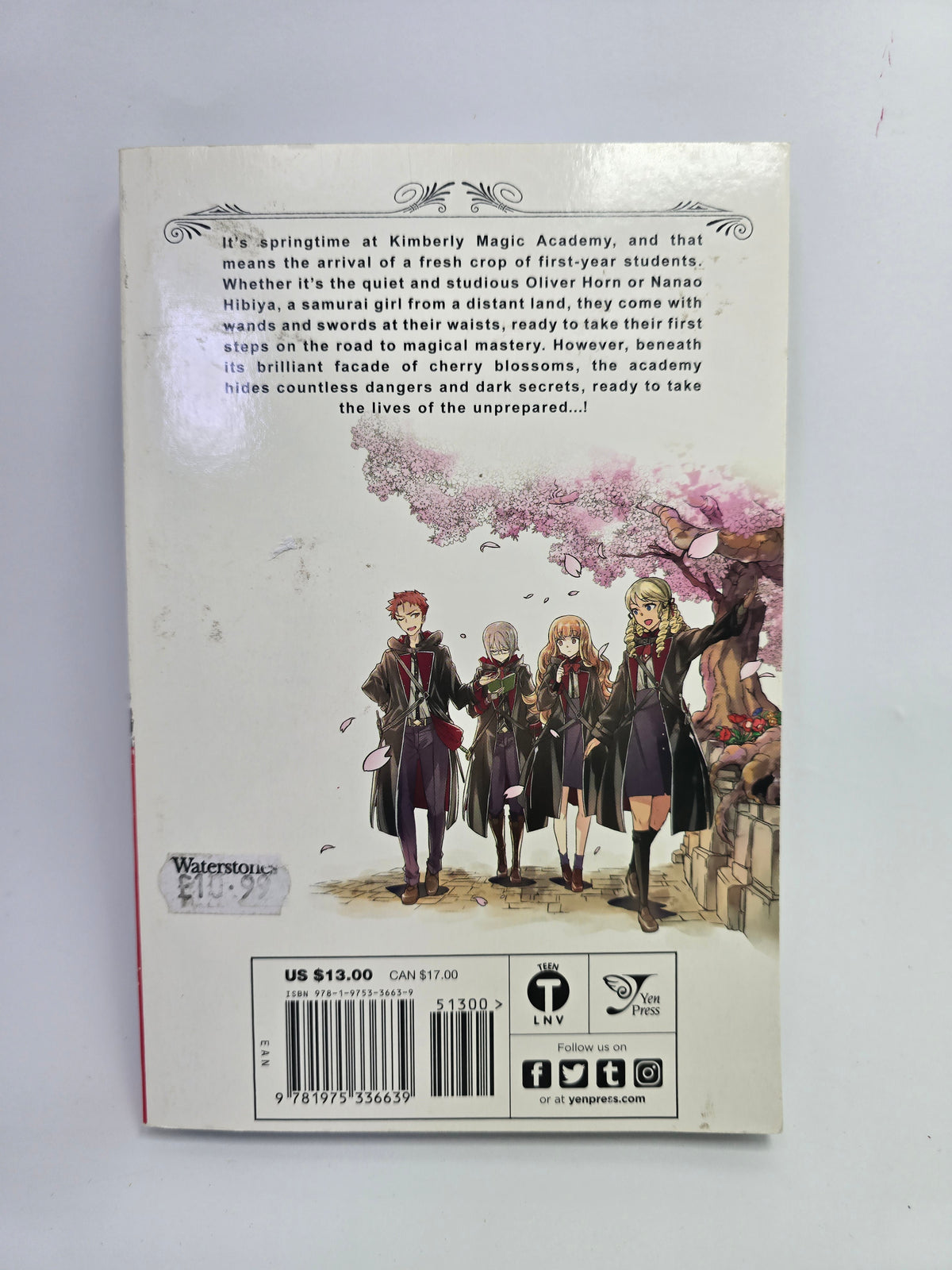 Reign of the Seven Spellblades, Vol. 1 – Manga