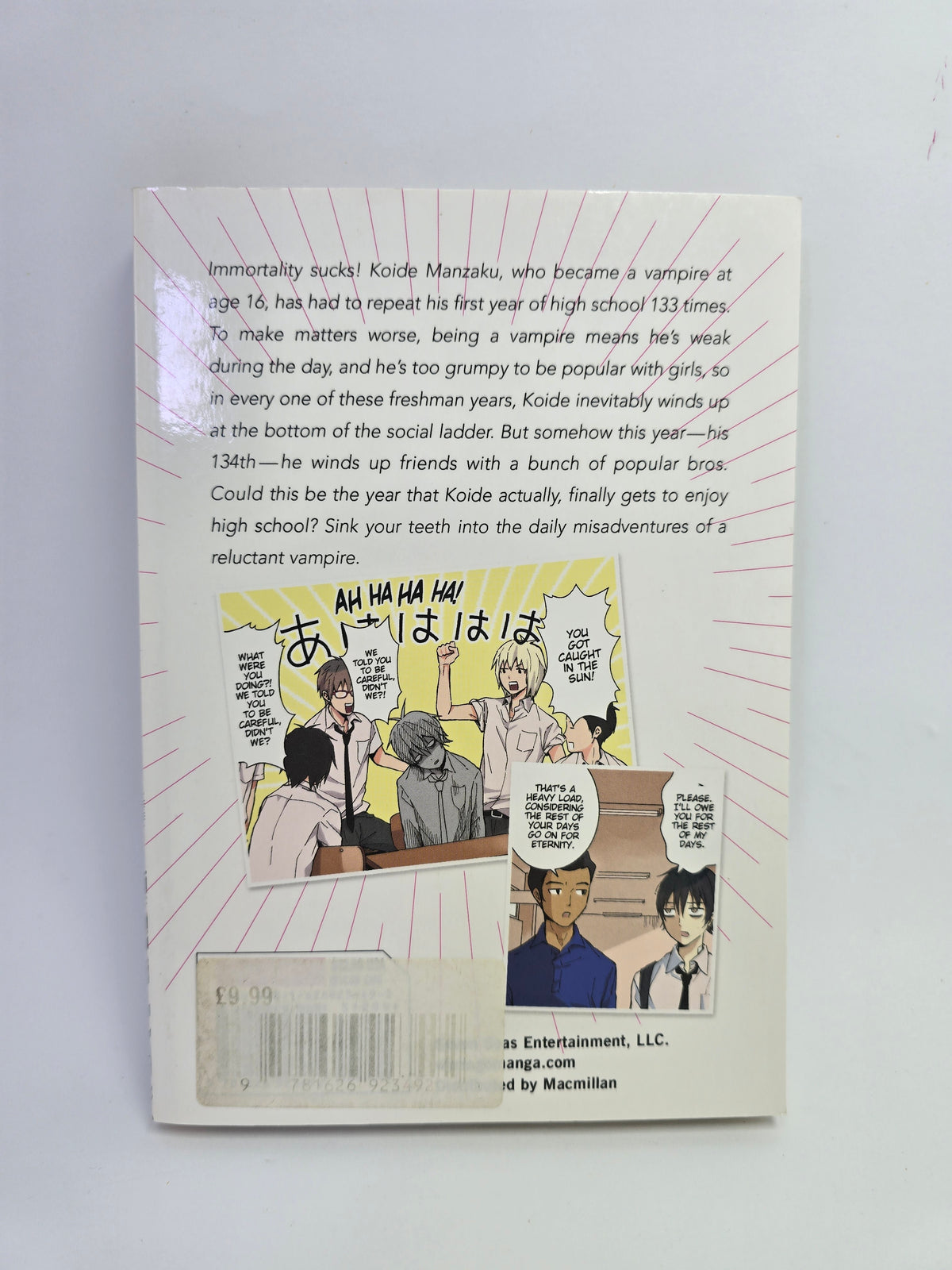 My Pathetic Vampire Life, Vol. 1 – Manga