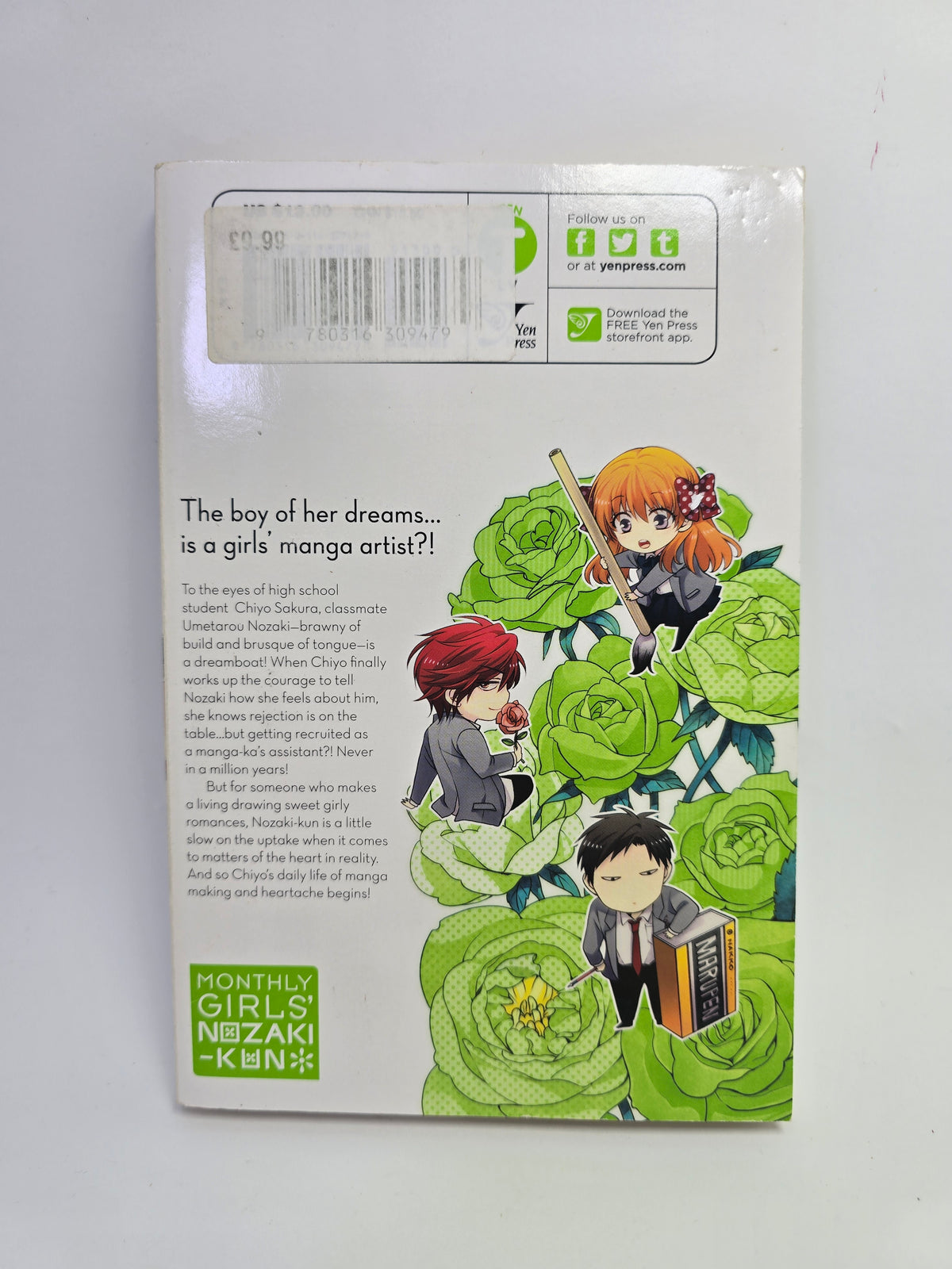 Monthly Girls' Nozaki-kun, Vol. 1 – Manga