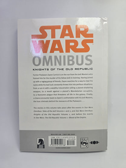 Star Wars Omnibus: Knights of the Old Republic, Volume 2 – Grafinė novelė