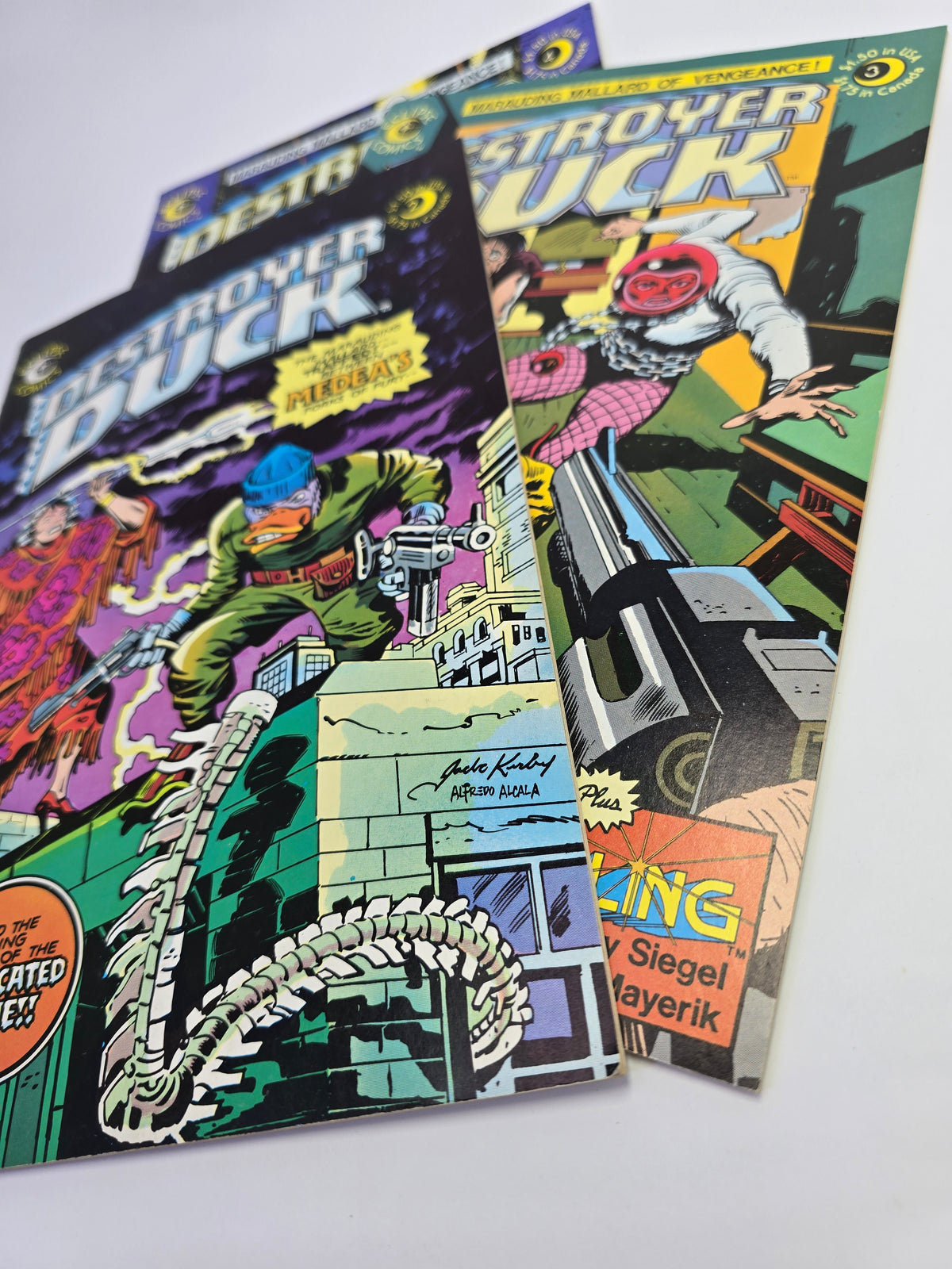 Destroyer Duck #2–4 – Komiksų rinkinys