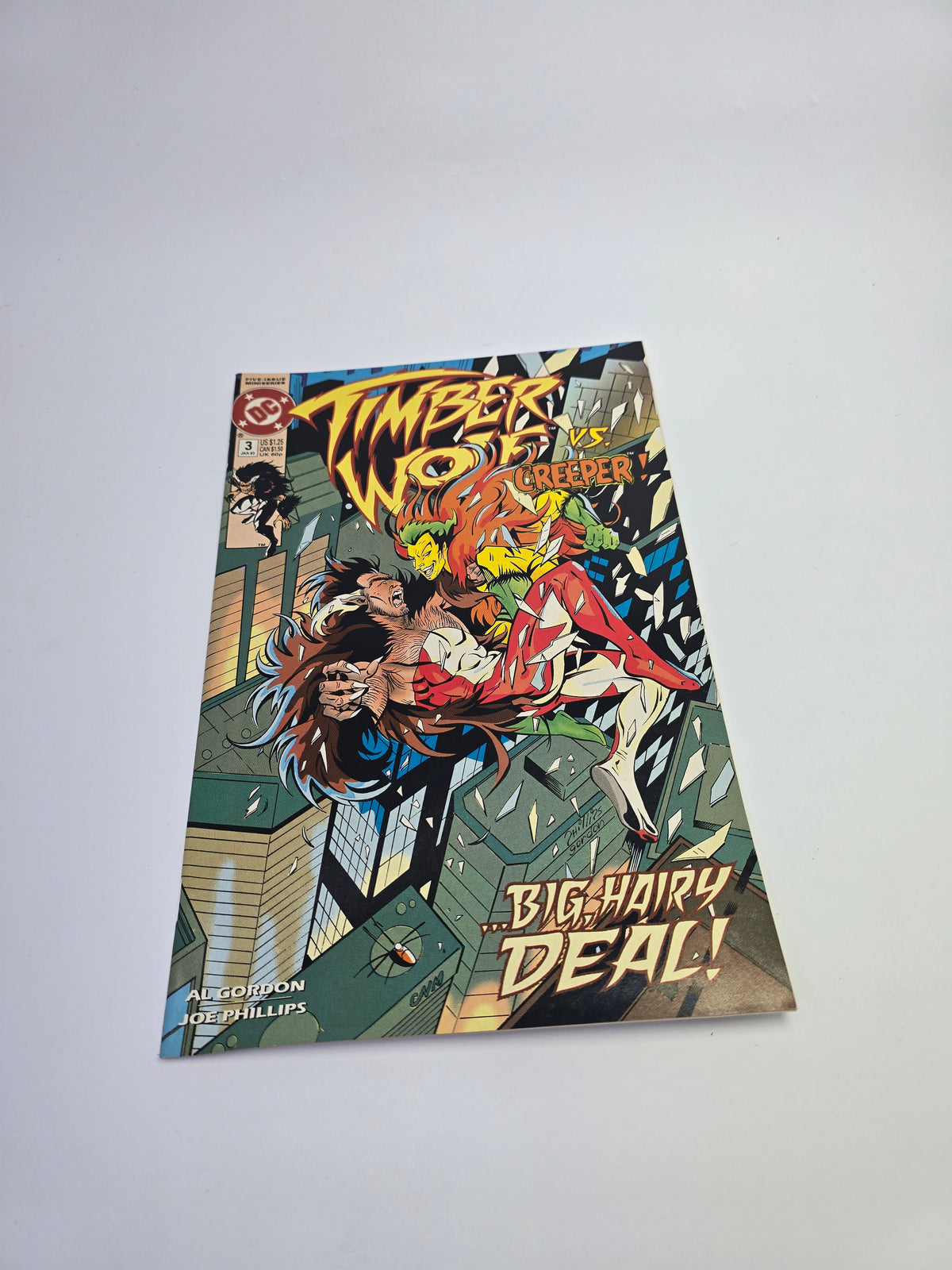 Timber Wolf #1–3 – Komiksų rinkinys
