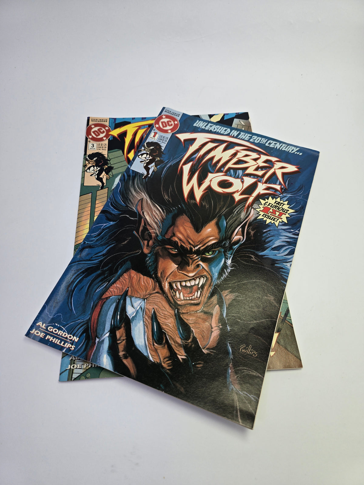 Timber Wolf #1–3 – Komiksų rinkinys