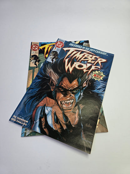 Timber Wolf #1–3 – Komiksų rinkinys