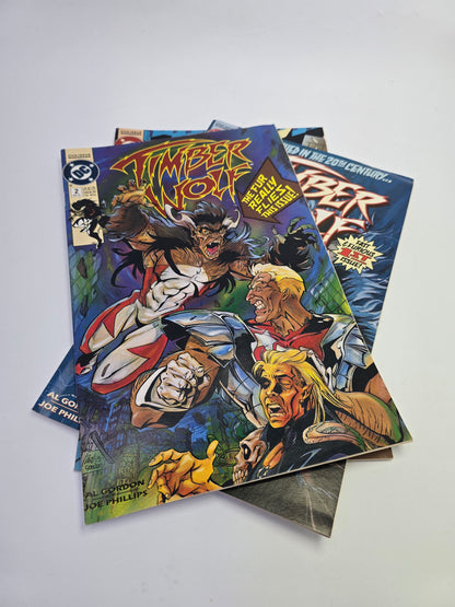 Timber Wolf #1–3 – Komiksų rinkinys