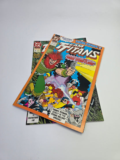 Team Titans #1–4 – Komiksų rinkinys