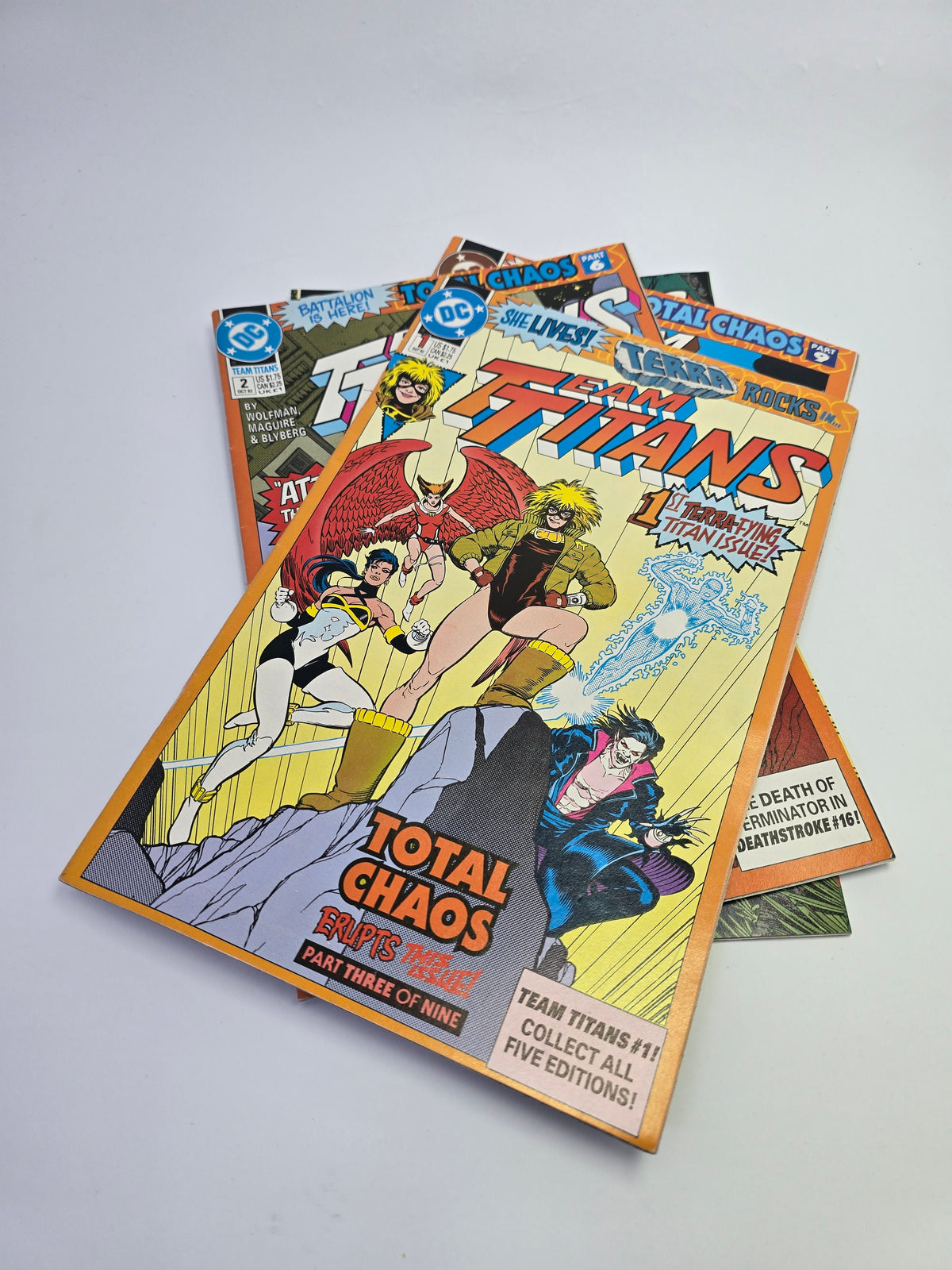 Team Titans #1–4 – Komiksų rinkinys