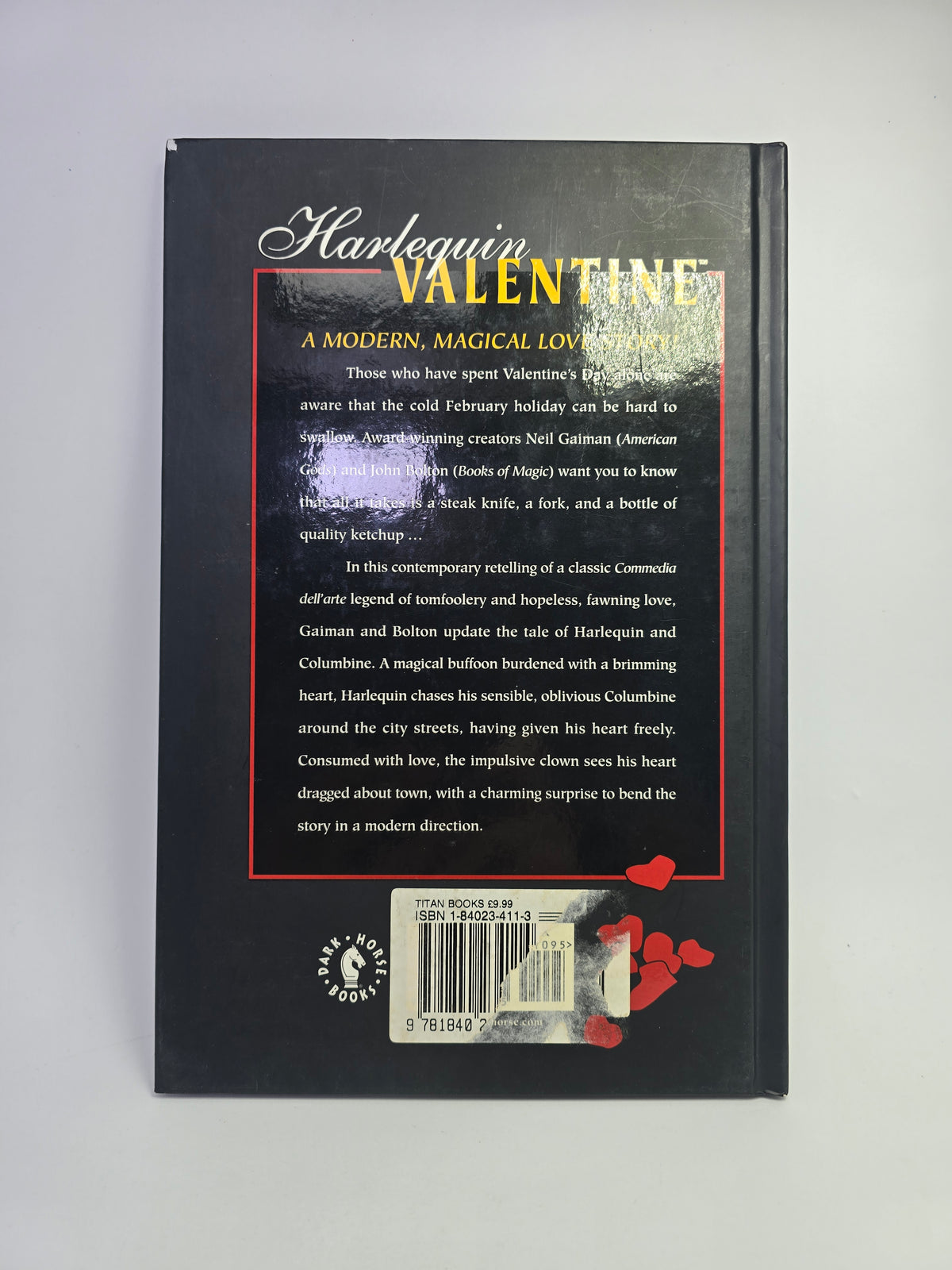 Harlequin Valentine – Grafinė novelė