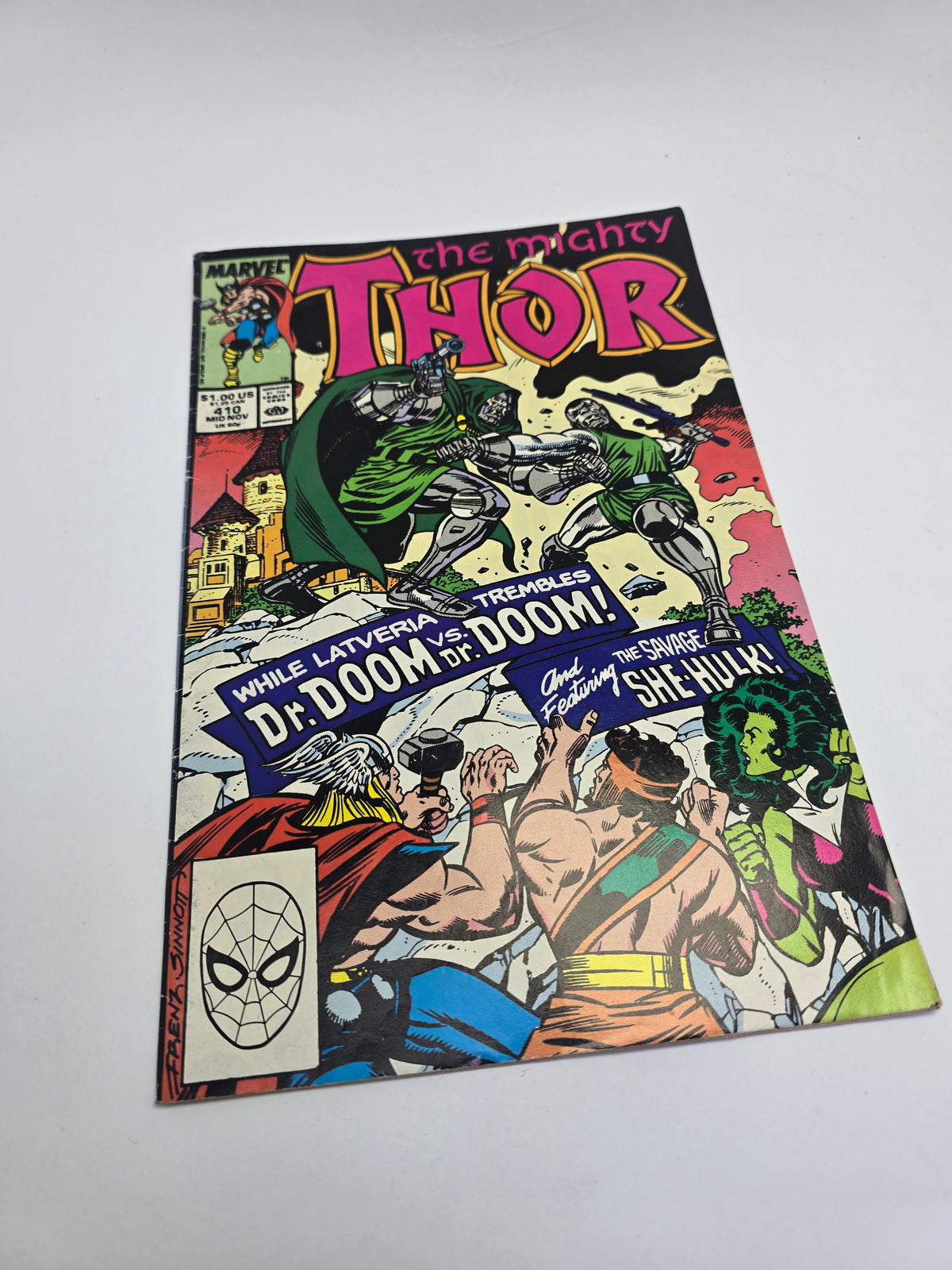The Mighty Thor #410–413 – Komiksų rinkinys