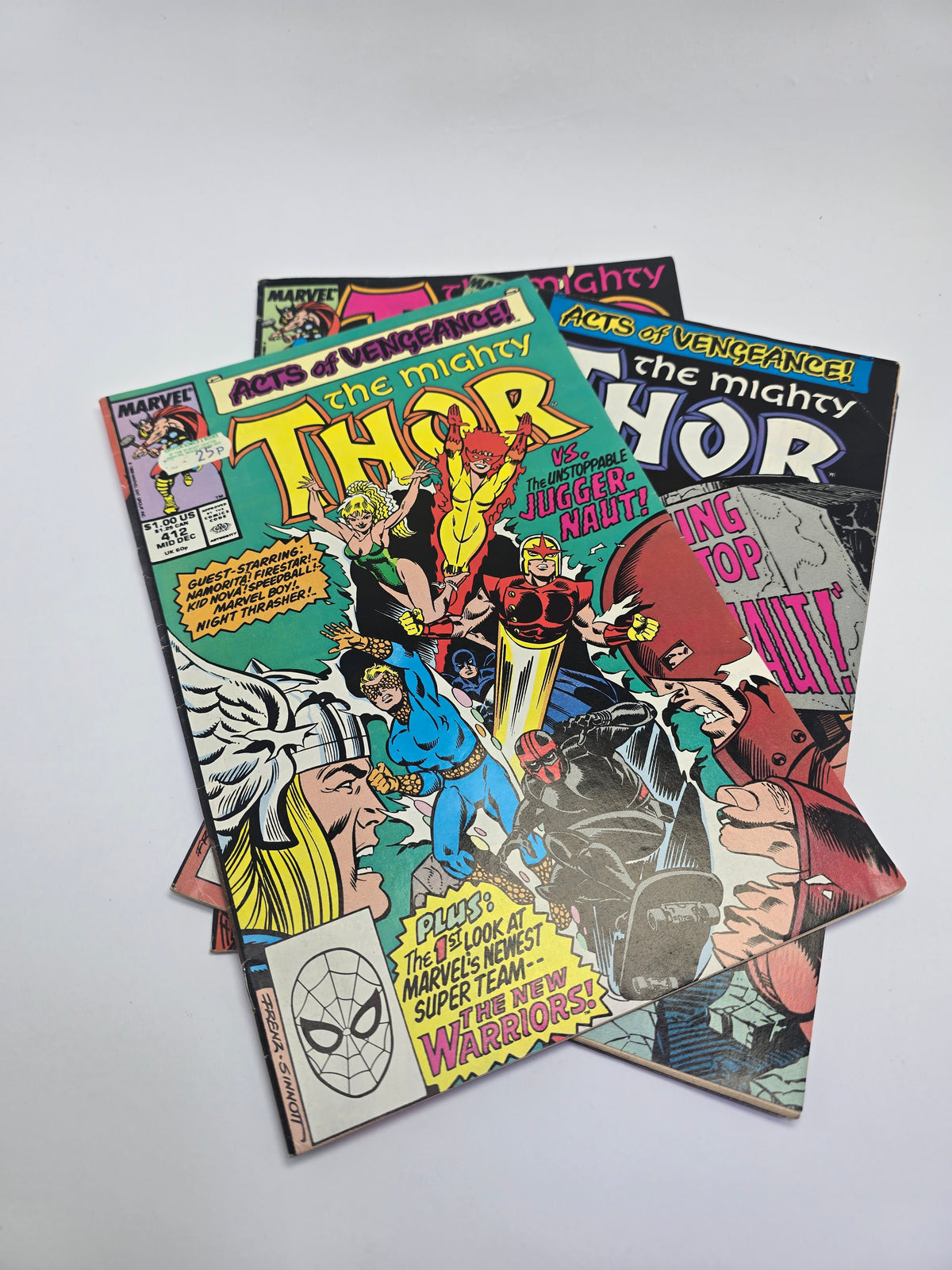 The Mighty Thor #410–413 – Komiksų rinkinys