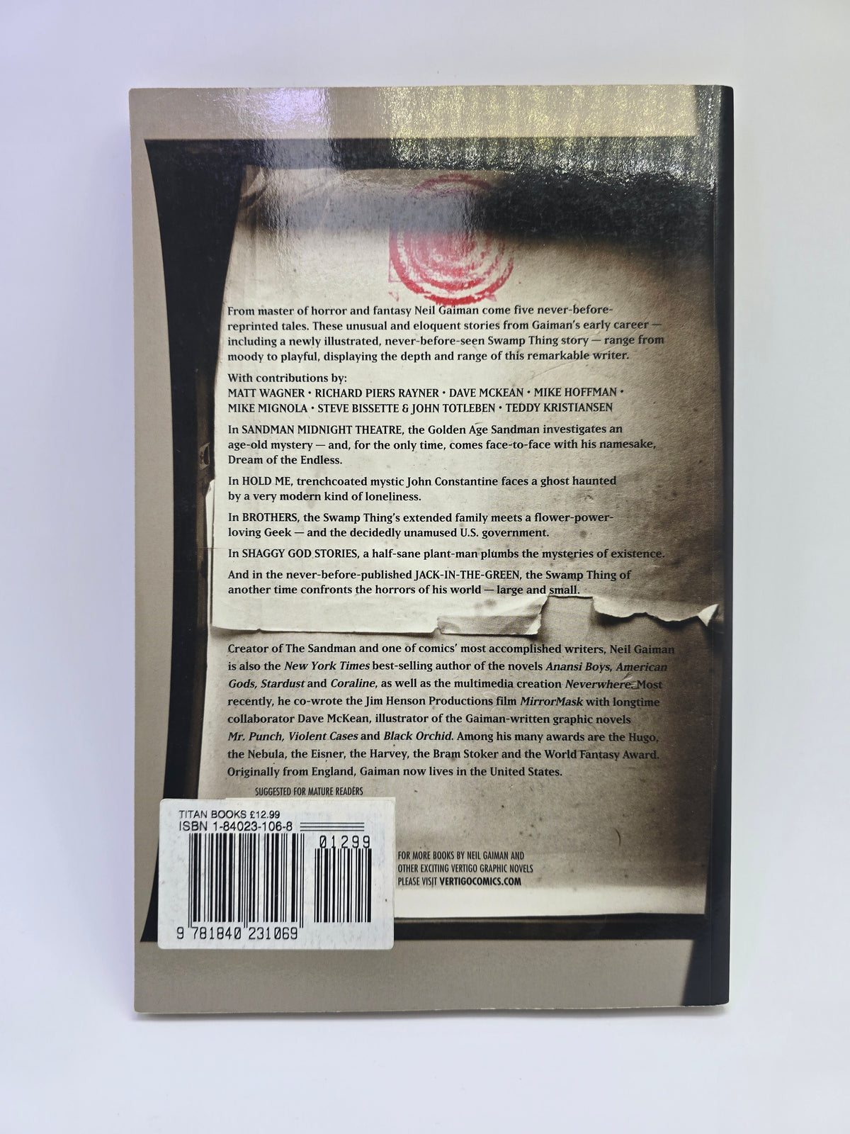 Neil Gaiman’s Midnight Days – Grafinė novelė