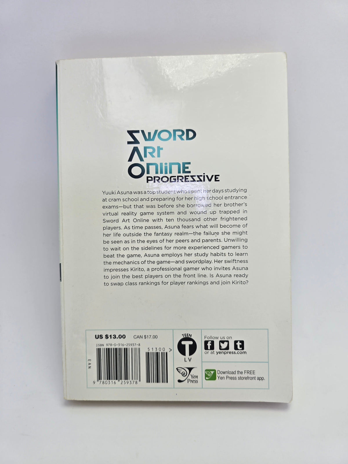 Sword Art Online: Progressive Vol. 1 – Manga