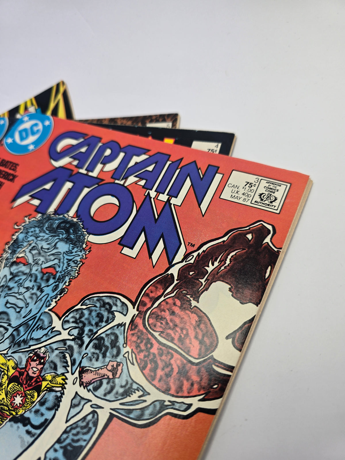 Captain Atom #3-6 – Komiksų Rinkinys
