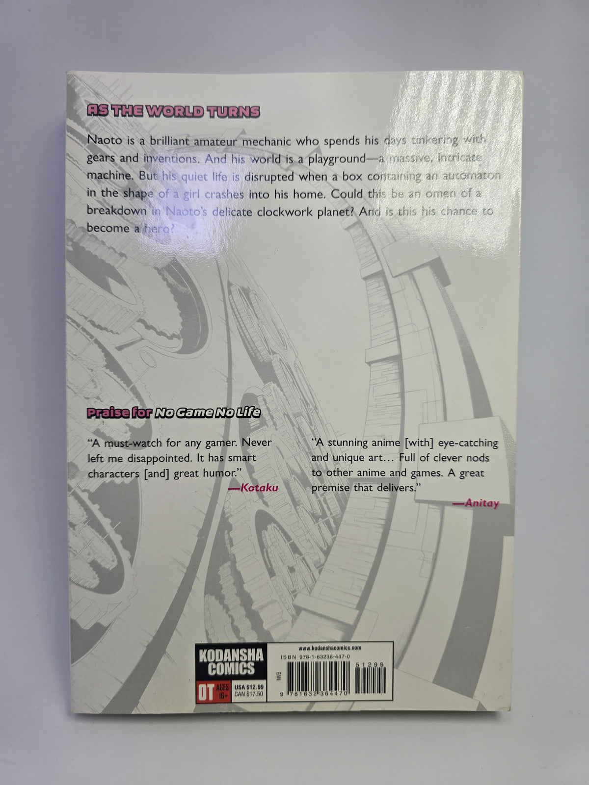 Clockwork Planet Vol. 1 – Manga