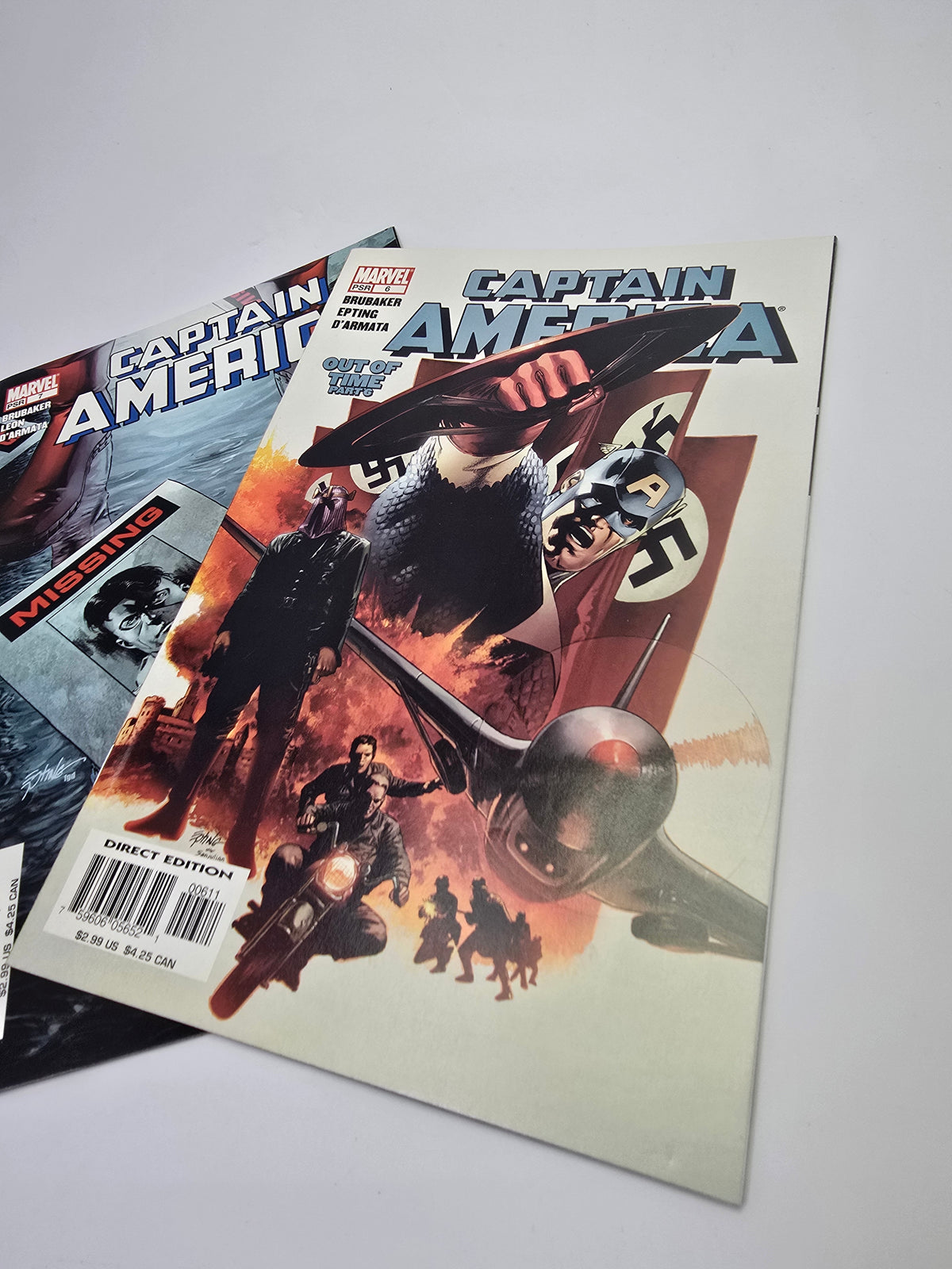 Captain America #6-7 - Komiksų Rinkinys