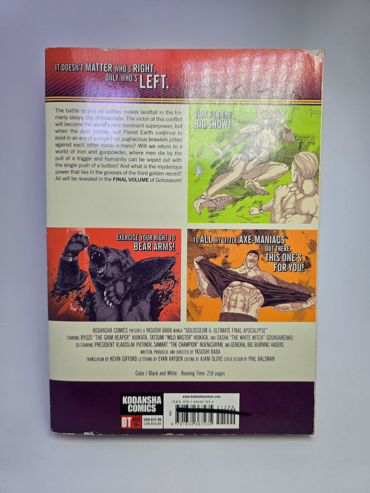 Golosseum Vol. 6 – Manga