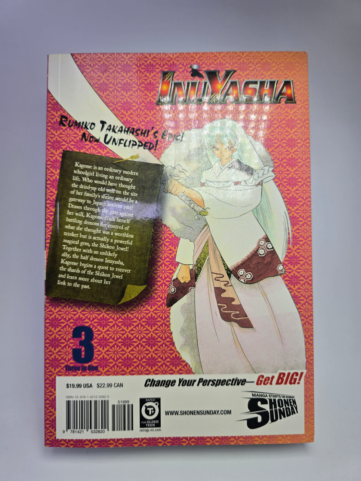 Inuyasha Vol. 3 (3-in-1 Edition) – Manga