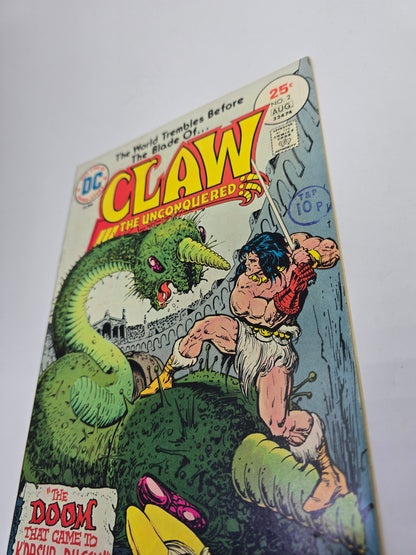 Claw the Unconquered #2 | DC Comics – Komiksas