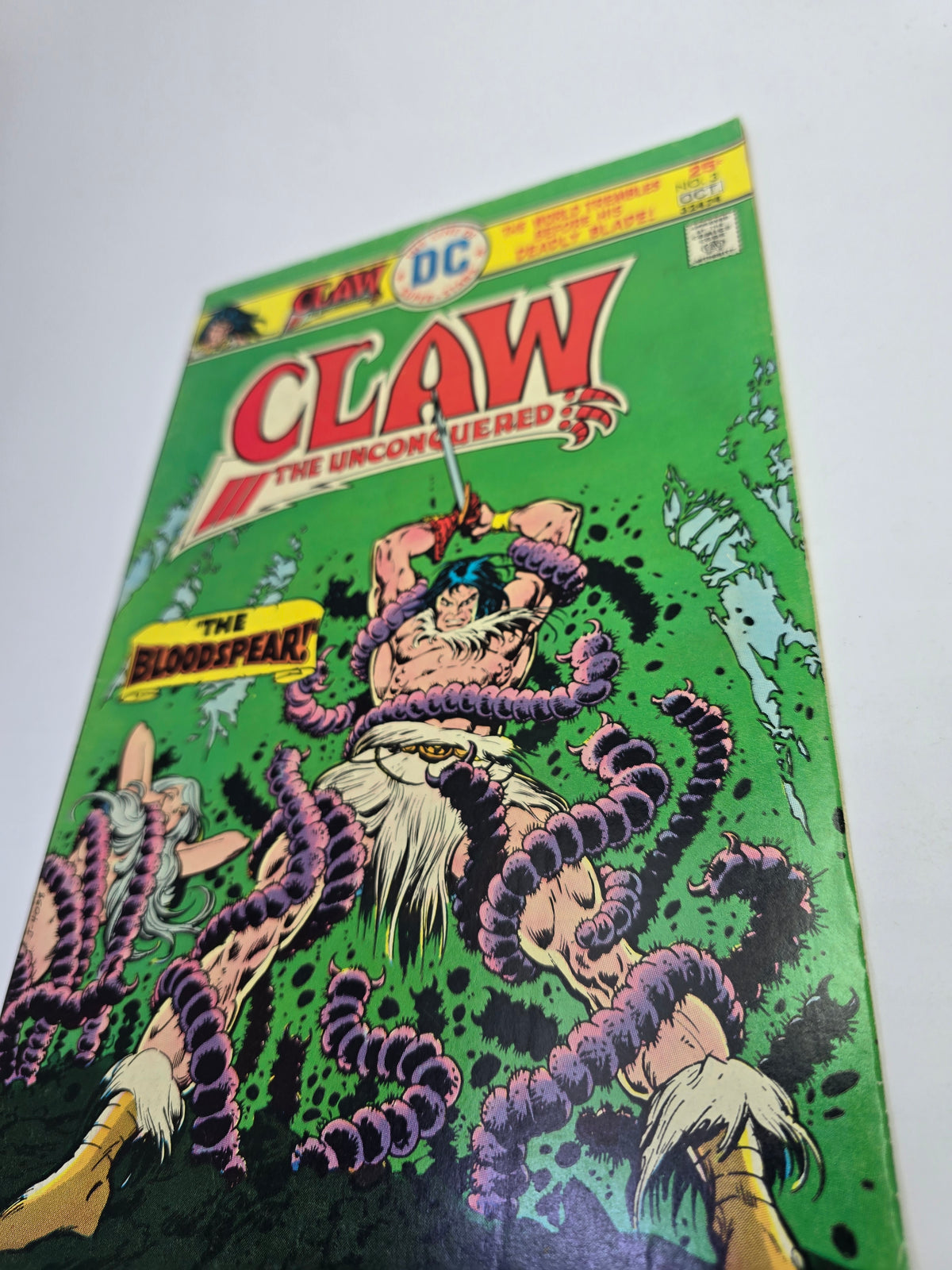 Claw the Unconquered #3 | DC Comics – Komiksas