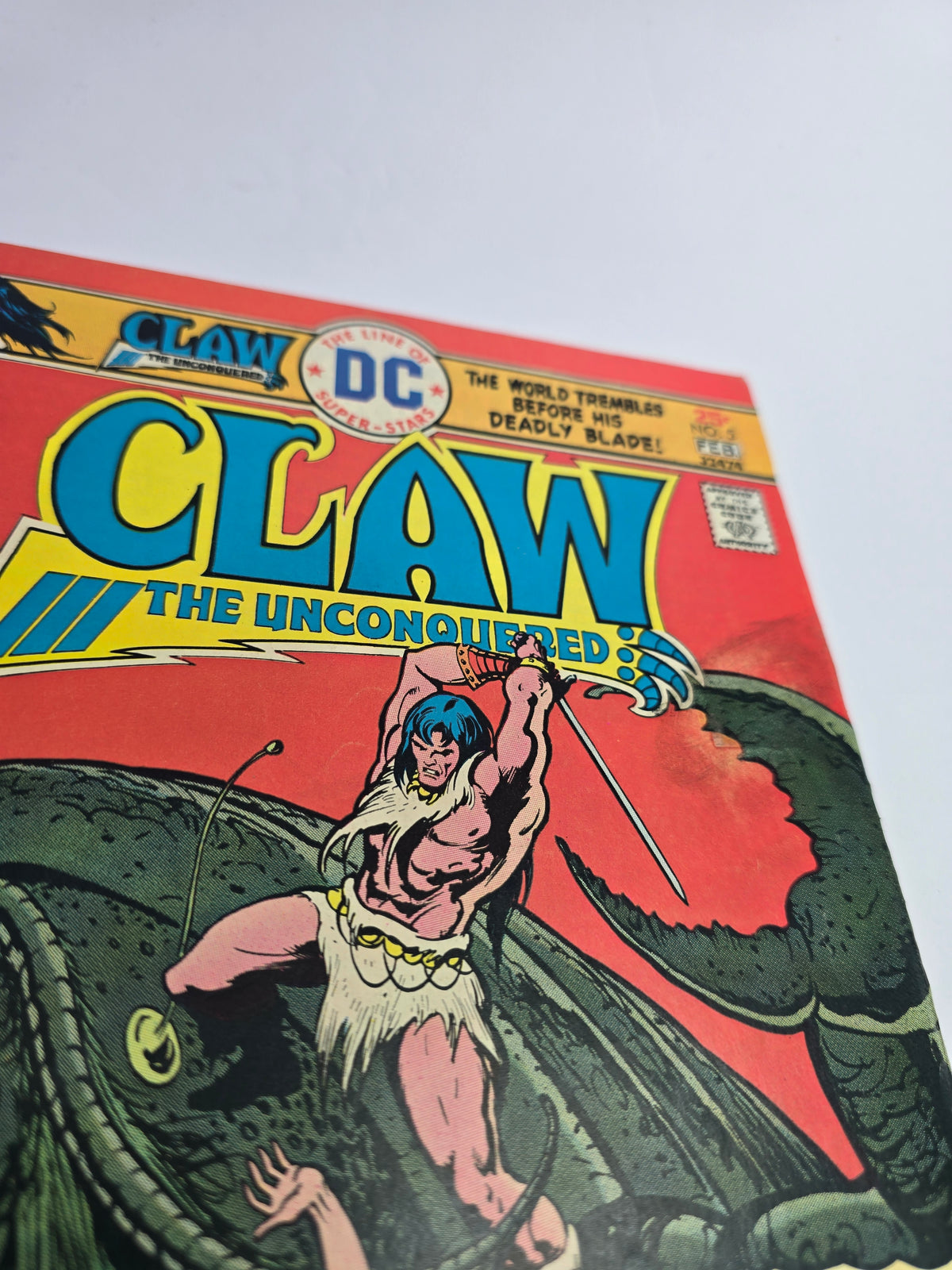 Claw the Unconquered #5 | DC Comics – Komiksas