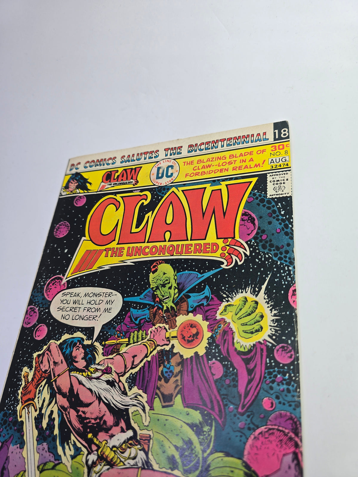 Claw the Unconquered #8 | DC Comics – Komiksas