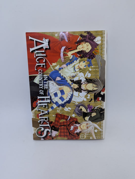  „Alice in the Country of Hearts, Vol. 3“ – romantinė ir fantastiška manga, anglų kalba