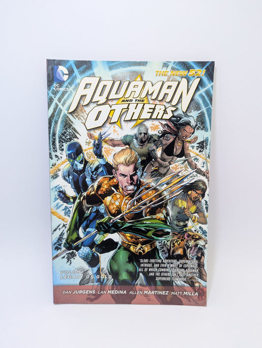  „Aquaman and the Others: Legacy of Gold“ - Grafine novele anglų kalba