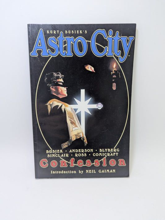  „Astro City: Confession“ – superherojų grafinė novelė anglų kalba, išleista Image Comics