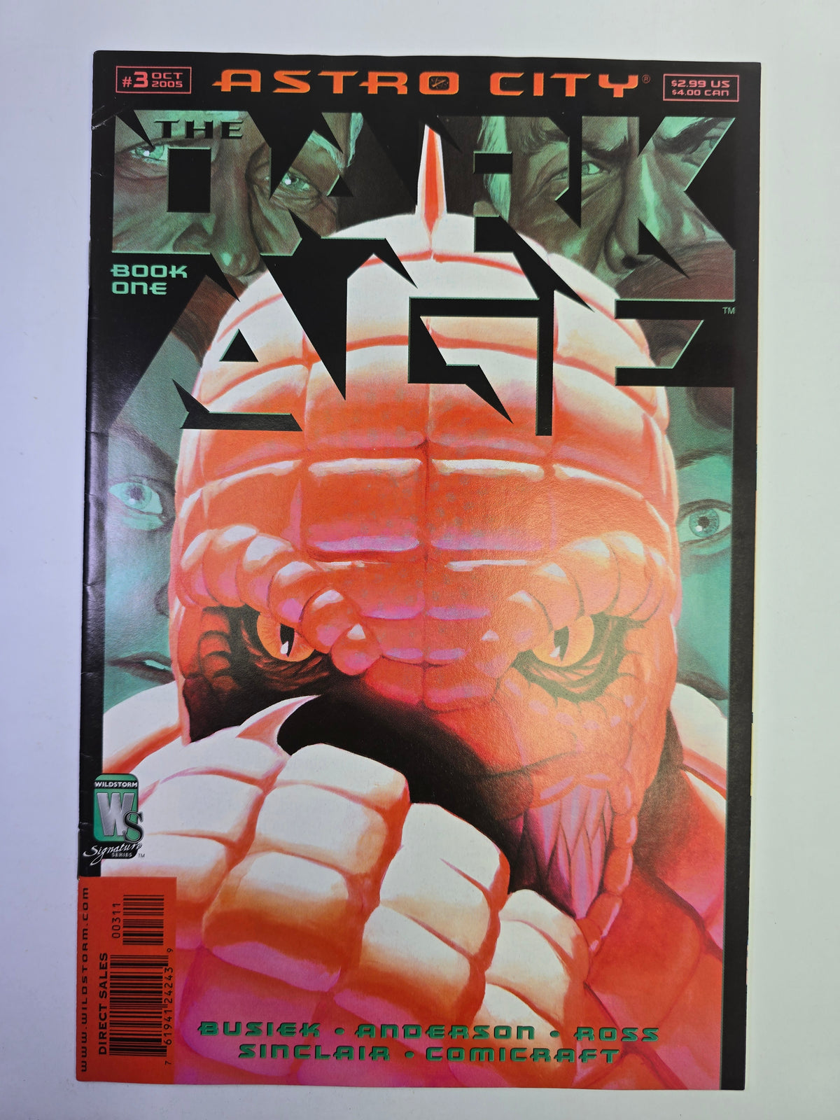 Astro City The Dark Age Book One #3 WildStorm komikso viršelis